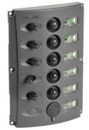 schakelpaneel dubbele leds 12v 5 usb